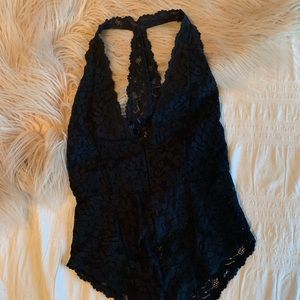 Free People lace bodysuit